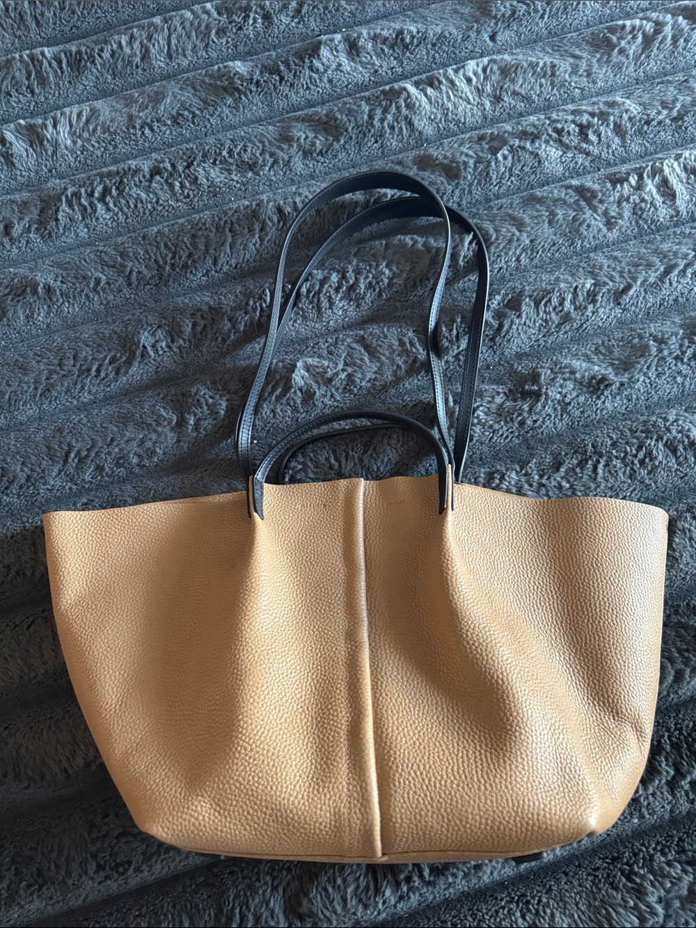 AllSaints Odette East/West Leather Tote, Palisade Tan
